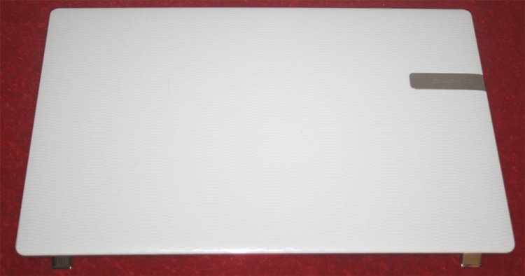 Displaydeckel, Deckel, Packard Bell TS44 weiss - zum Schließen ins Bild klicken
