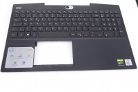 Tastatur Hanballenauflage QWERTZ beleuchtet für Dell G5 15 5500